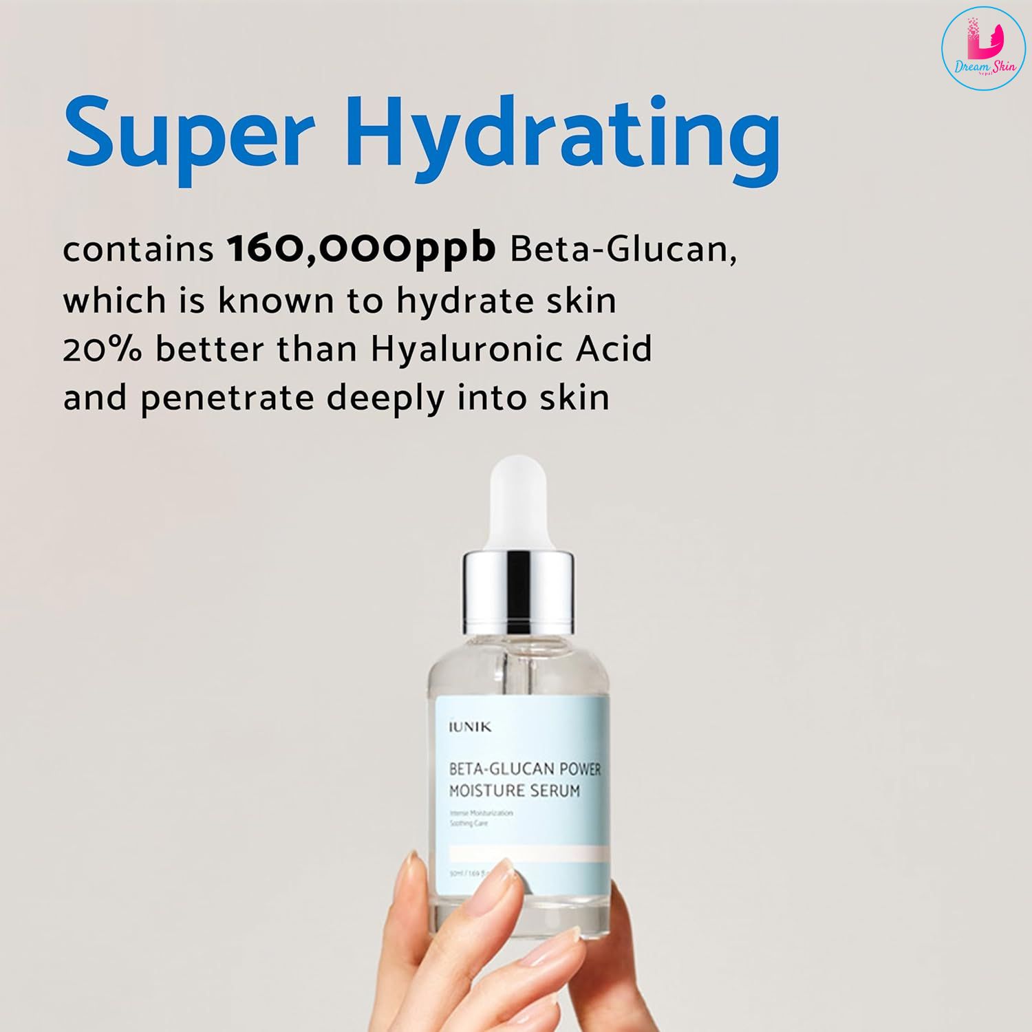 Iunik Beta Glucan Power Moisture Serum 50ml